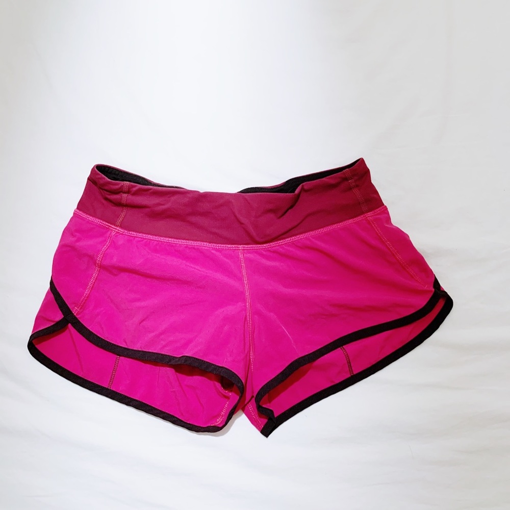 Lulu lemon hot pink shorts!